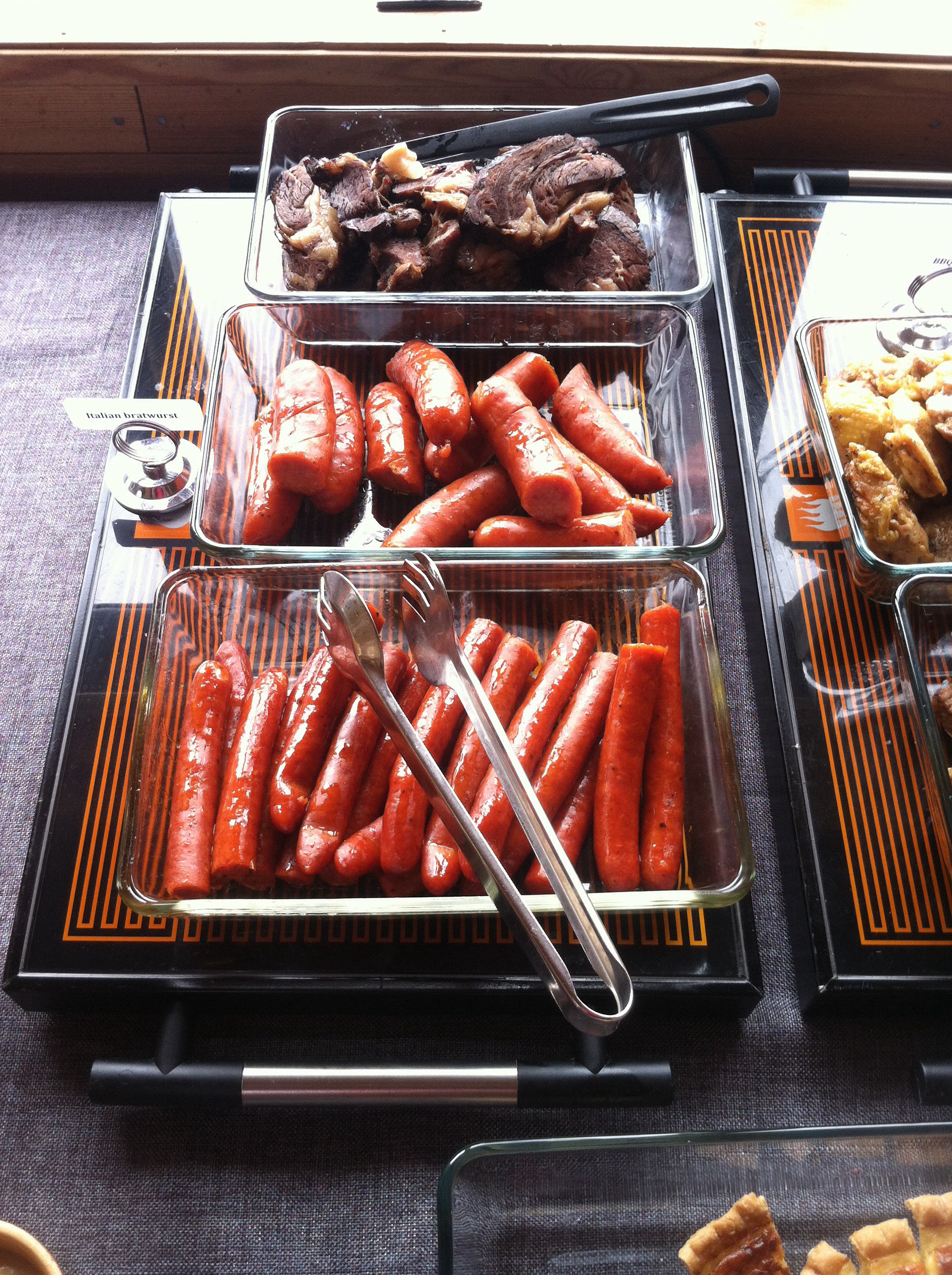 A selection of meats