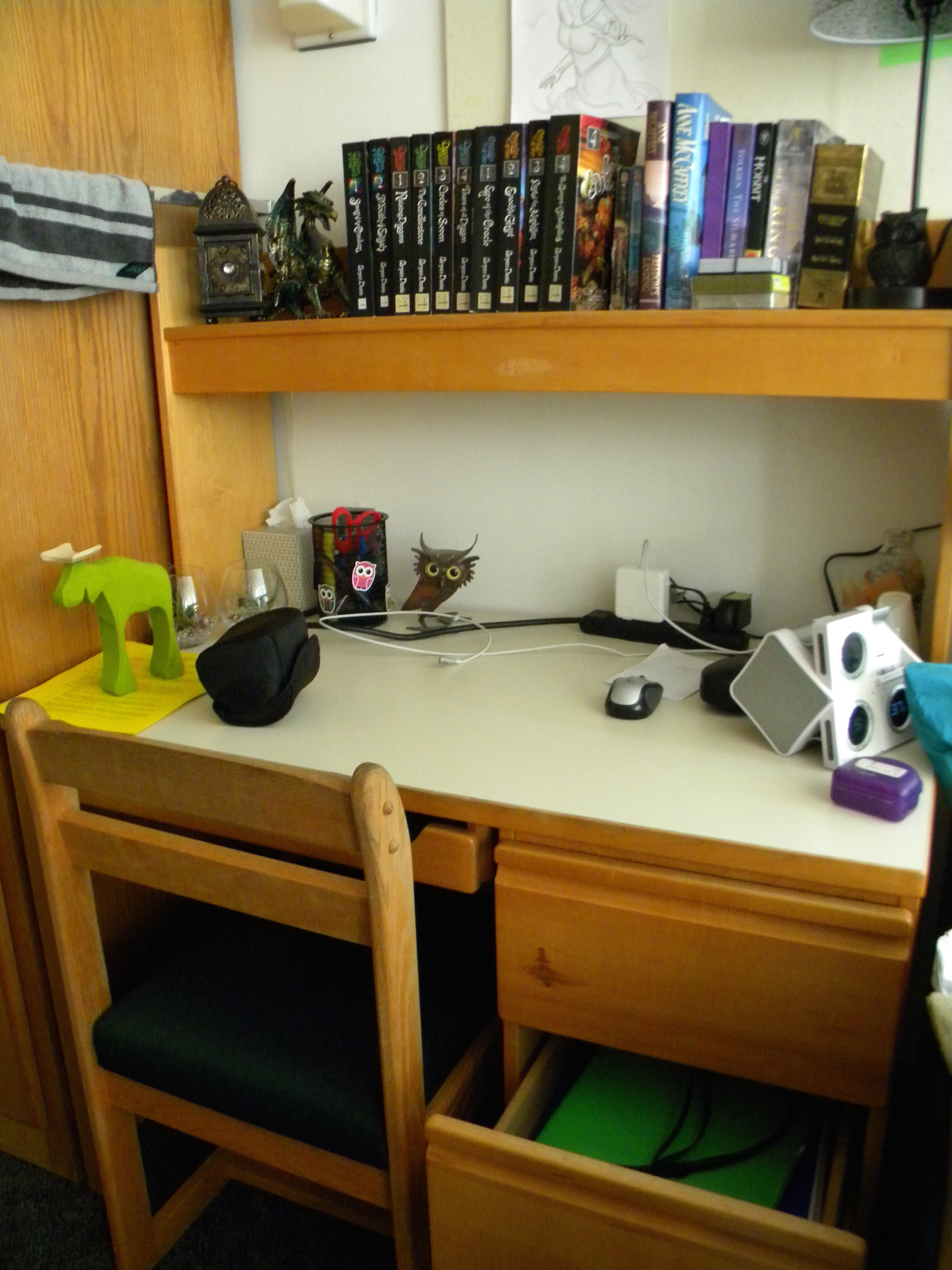And my desk!